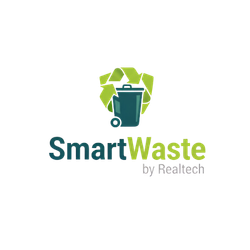 SmartWaste White Logo